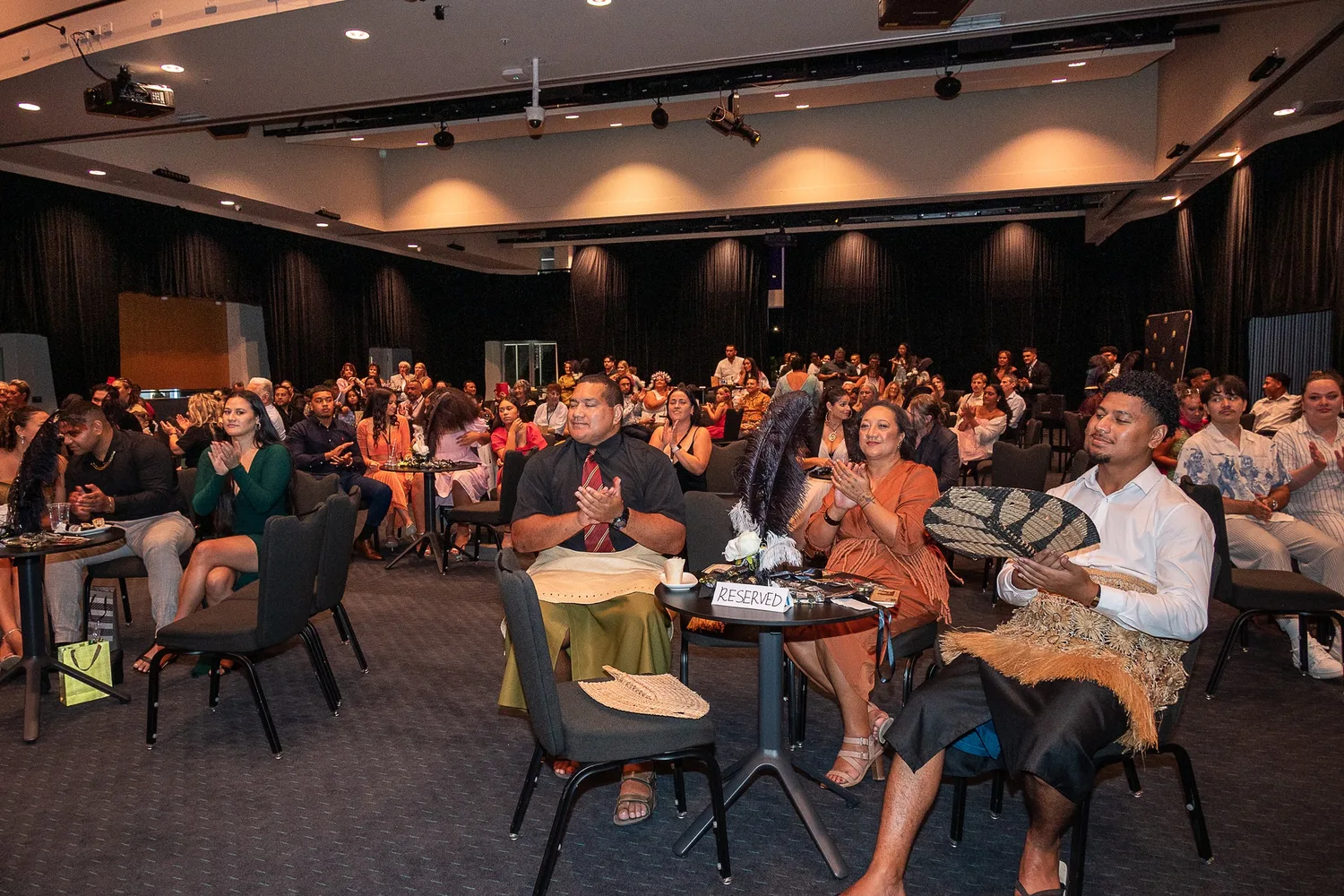 Audience at the INWARD premiere